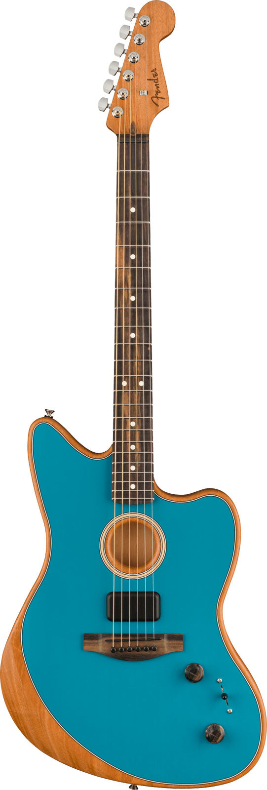 Jazzmaster Modified American Acoustasonic EB Ocean Turquoise