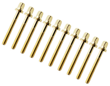 Spanschroef 42mm Goudkleurig Met Ring - Schroefdraad 7/32" (X10)