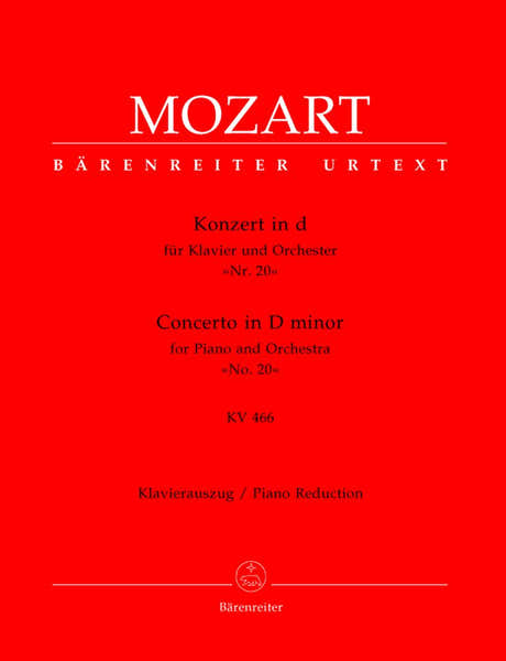 Mozart W.a. - Concerto En Re Mineur KV 466 - Piano