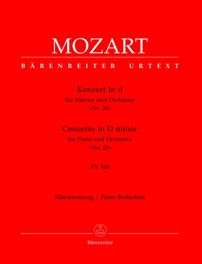 Mozart W.a. - Concerto En Re Mineur KV 466 - Piano