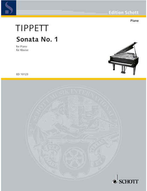 TIPPETT SIR MICHAEL - SONATA NO 1 - PIANO