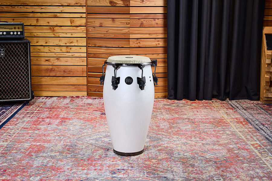 Artist Series Roberto Serrano Conga 11 3/4" /REMO® Fiberskyn Heads - Pearl White