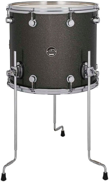 TOM 16x14 PERFORMANCE FINISH PLY / SATIN OIL PEWTER SPARKLE