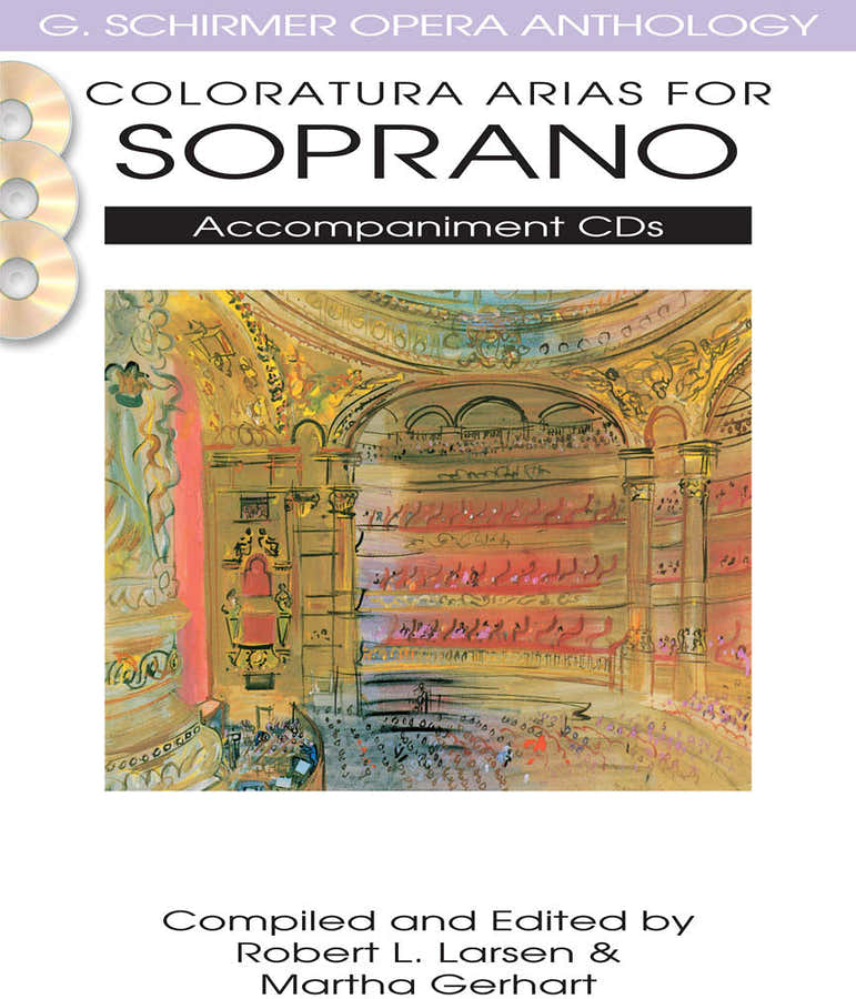 Coloratuuraria's voor sopraan - 2 begeleidings-cd's