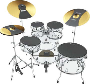 SOSETSTD - Sound Off Dempmat Box Set Stage Rock 10 12 16 - 16/26 Bassdrum + Bekkens