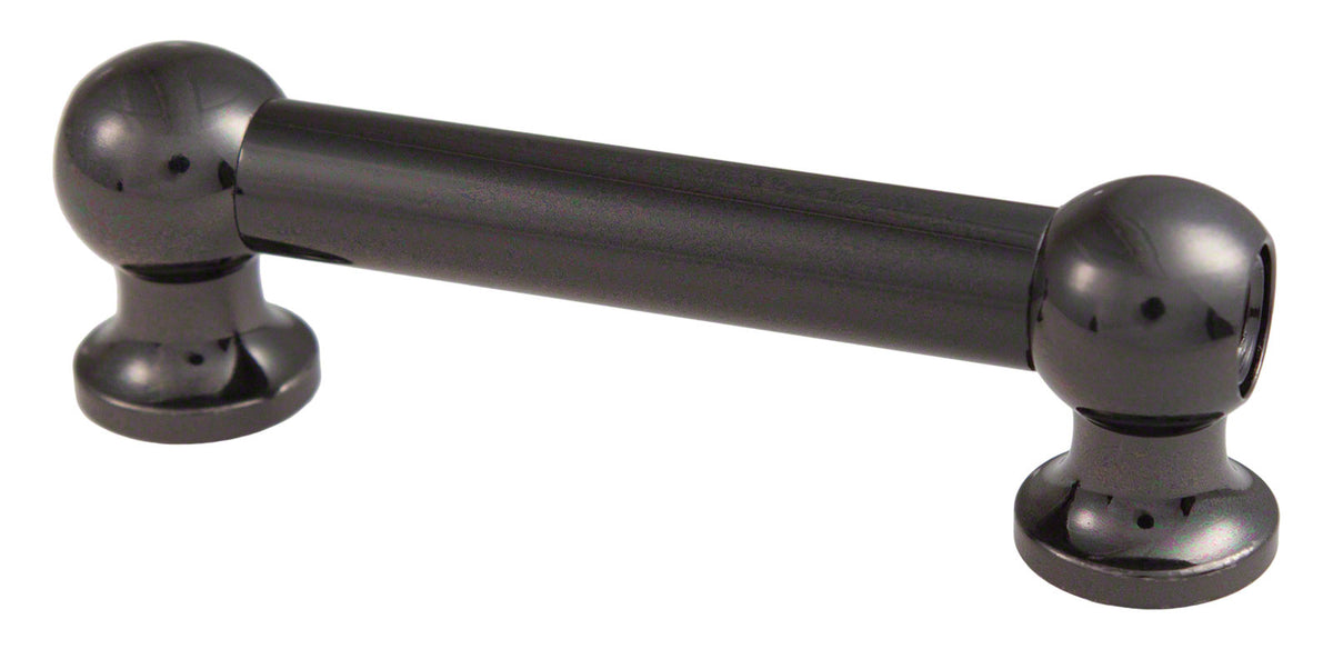 TL12D51-Bk Coquille Tube 51mm Noir Double Tirant (X1)