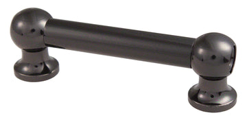 TL12D51-Bk Coquille Tube 51mm Noir Double Tirant (X1)