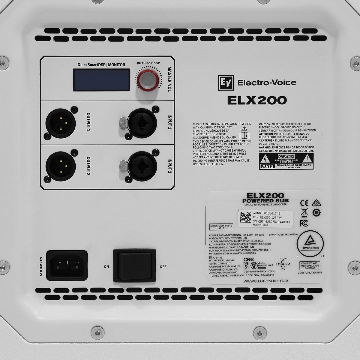 ELX200-12SP-W White