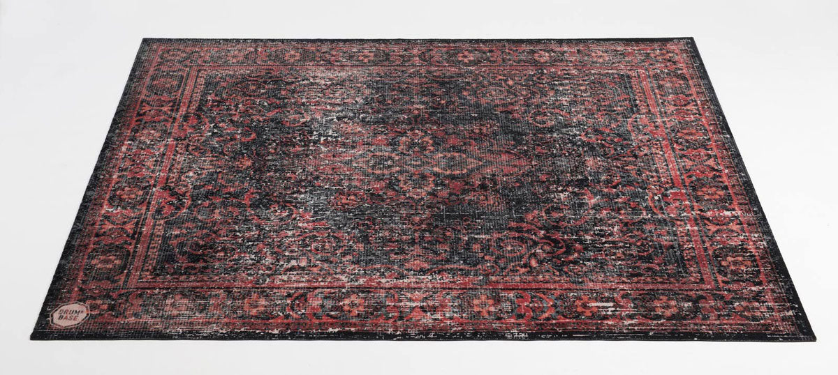 VPCLB-BLR Tapis Vintage Persian Club Series 1.63 X 1.42M Antidérapant Black Red