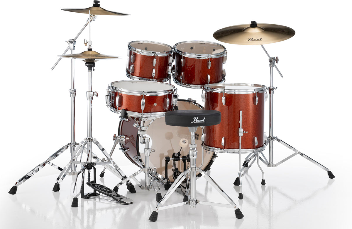 Roadshow+ rock 22 + B-50 + Pakket Sabian Solar Burnt Orange Sparkle