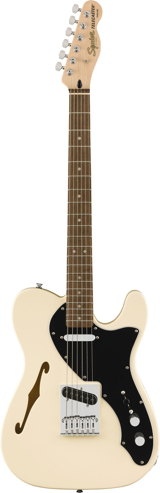 Telecaster Thinline Affinity LRL Olympisch wit