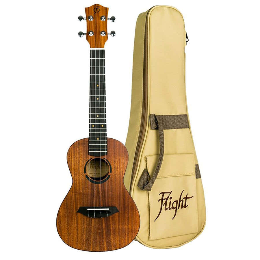 Julc Juliana Concert-ukelele massief acacia