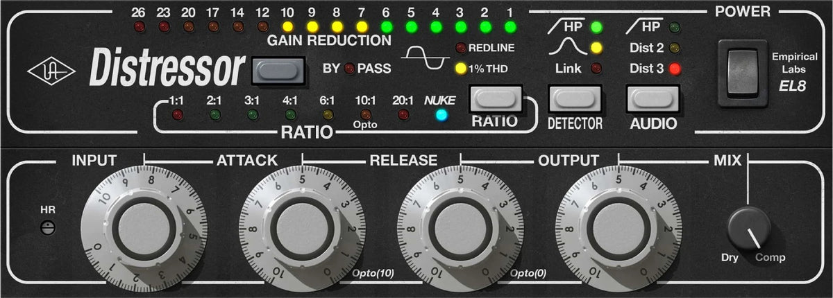 Universal Audio UAD Empirical Labs EL8 Distressor Compressor