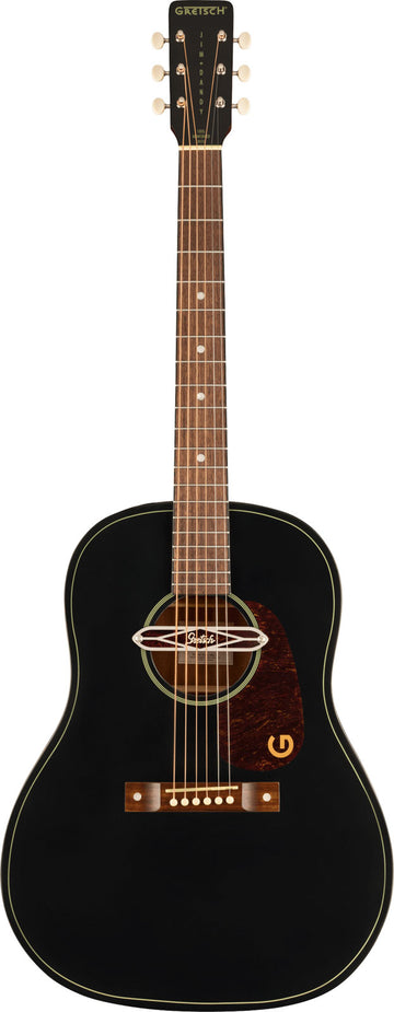 Dreadnought Deltoluxe Signature Jim Dandy WN Black Top - Gereviseerd