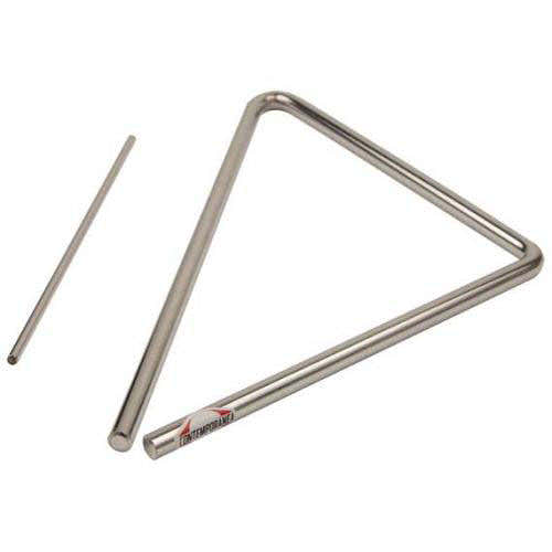 C-TR03 Triangle Acier Chromé Grand 26 X 26 X 37Cm