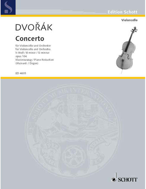 Dvorák - Concerto B Minor Op. 104 B 191 - Violoncelle et Orchestre