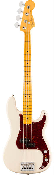 Fender Precision Bass American Professional, MN Olympisch Wit