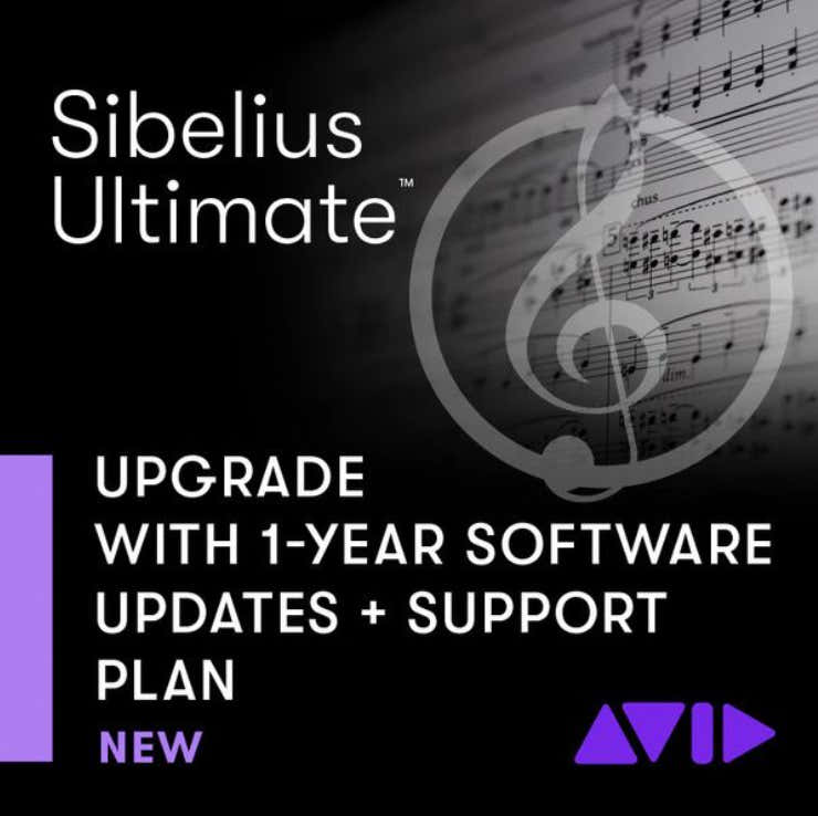 Sibelius Ultimate 1Y Updates Support Plan