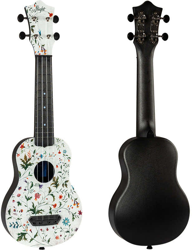 Ultra Travel Soprano Ukulele - Flower -