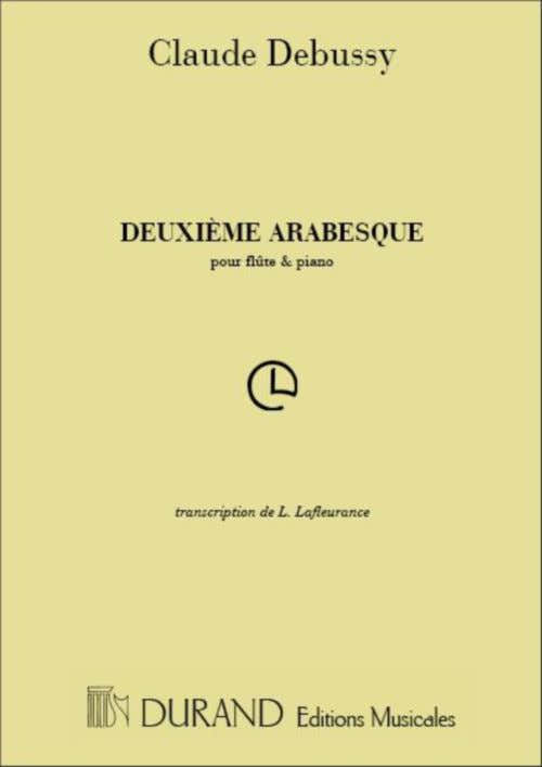 Debussy Claude - Deuxieme Arabesque - Flute & Piano