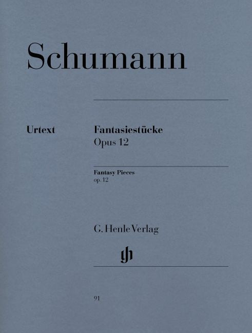 Schumann R. - Fantasy Pieces Op. 12 (with Appendix: Woo 28)