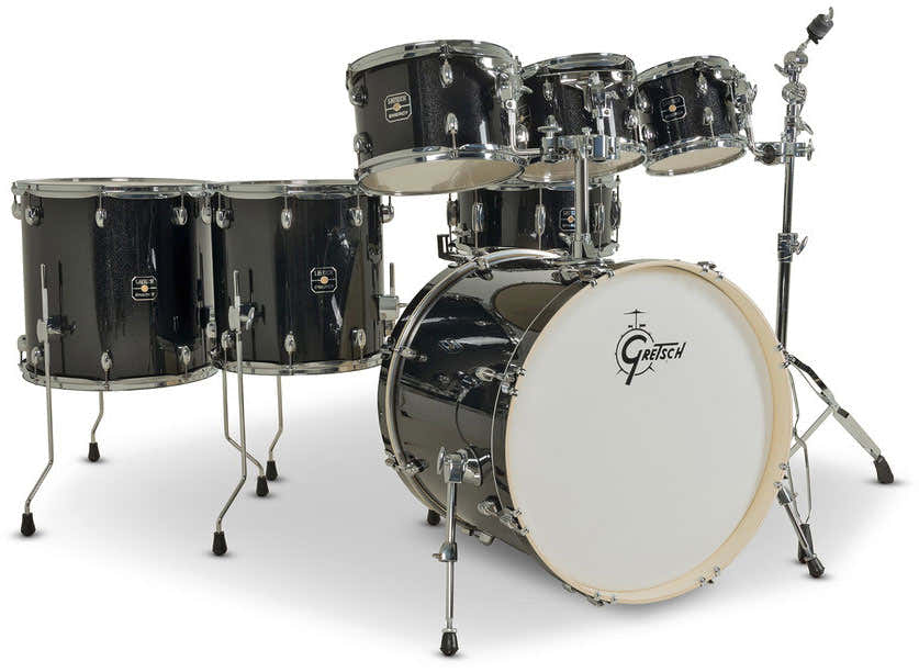 Drumstel Energy Black Sparkle