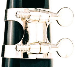 334N - Ligature Sax Alto Métal Nickele