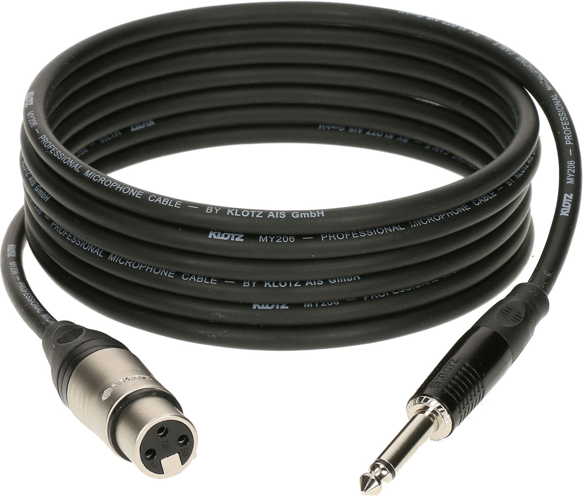 Cable Micro 3 M XLR Femelle - Jack 2P Klotz