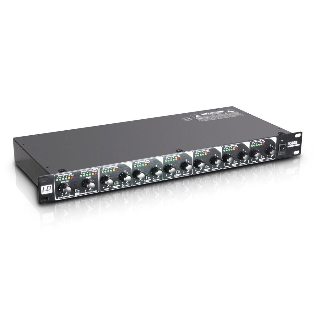 LD MS 828-19 INCH 8-KANAALS SPLITTER-MIXER
