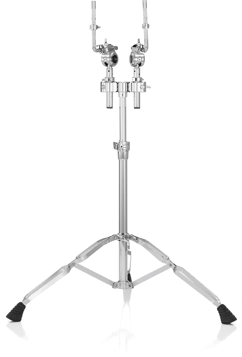 T-1035L Stand Double Toms Avec Attache GYROLOCK-L