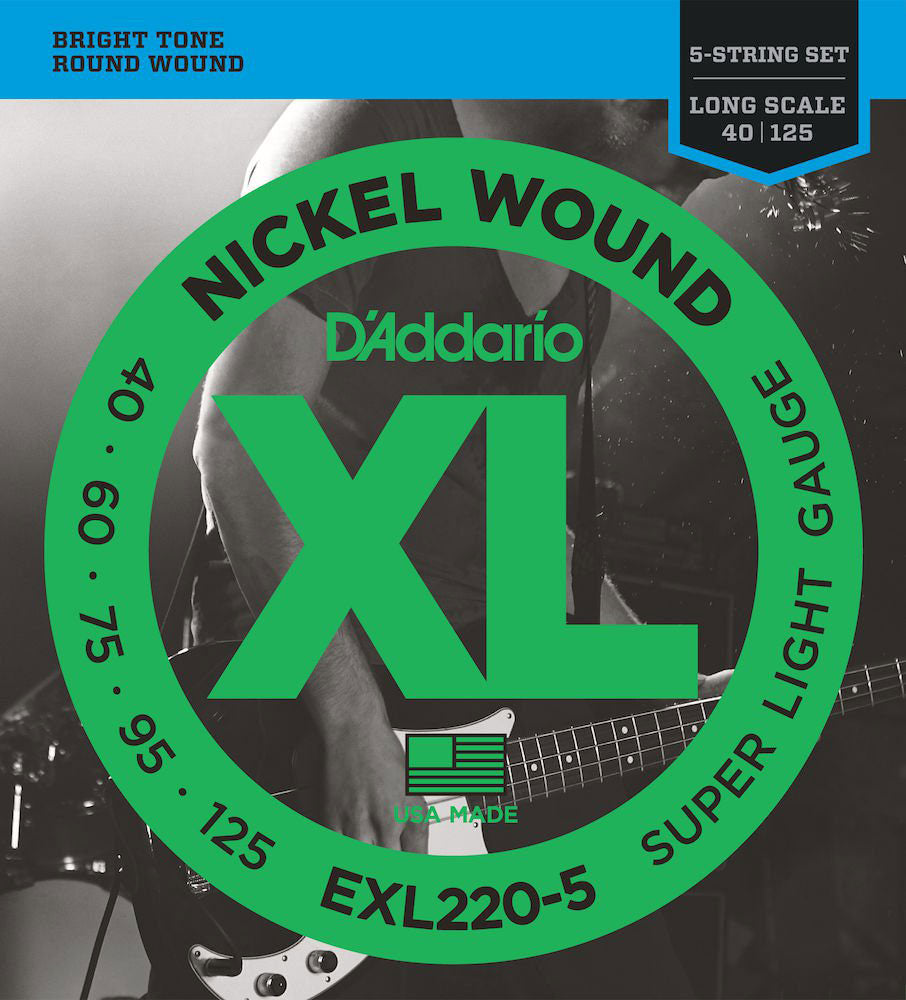 EXL220 Nikkel omwonden lange mensuur superlicht 40-95