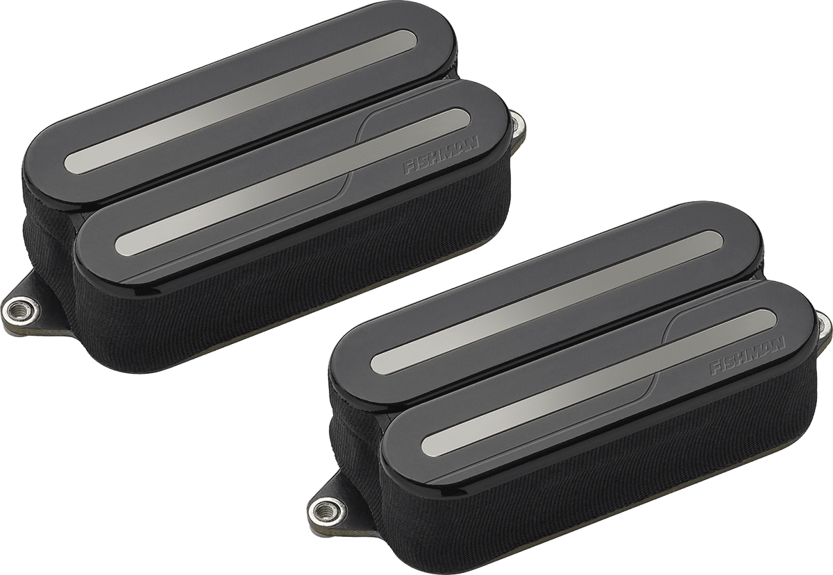 Set Fluence Modern Opencore 6 Cordes 3 Voix Noir Rail Nickel Noirs