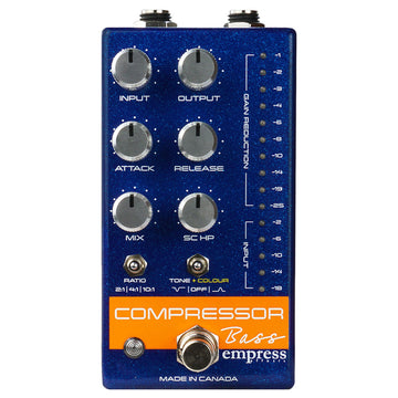 Bascompressor blauw
