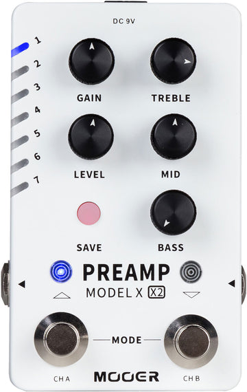 PEDAL MOOER PREAMP MODEL X X2
