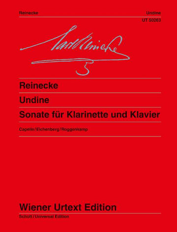 Reinecke - Undine Op.167 - Clarinette / Piano