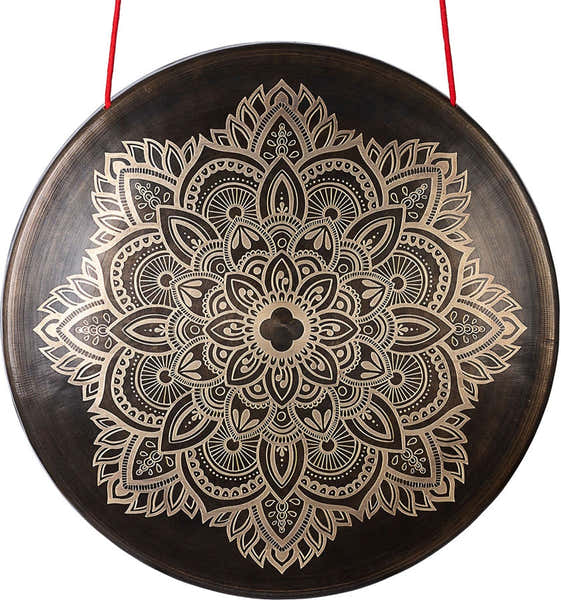Sela Percussion Chau Gong 24" Mandala floral