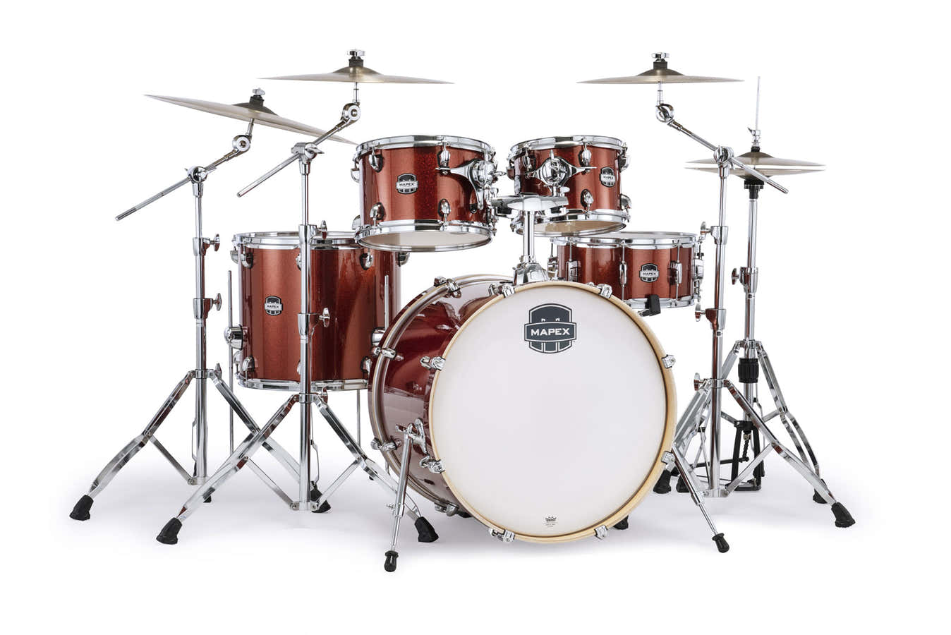 Mars Birch Pop Rock Stage Orange Sparkle