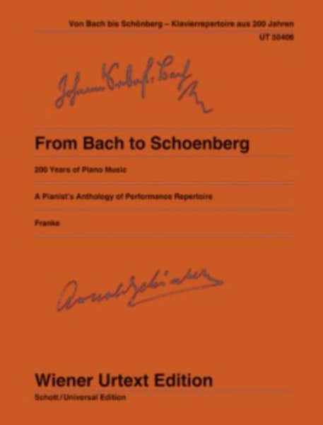 From Bach To Schoenberg - 200 Years Of Piano Music