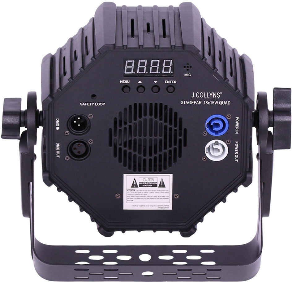 StagePar 18x15W Quad