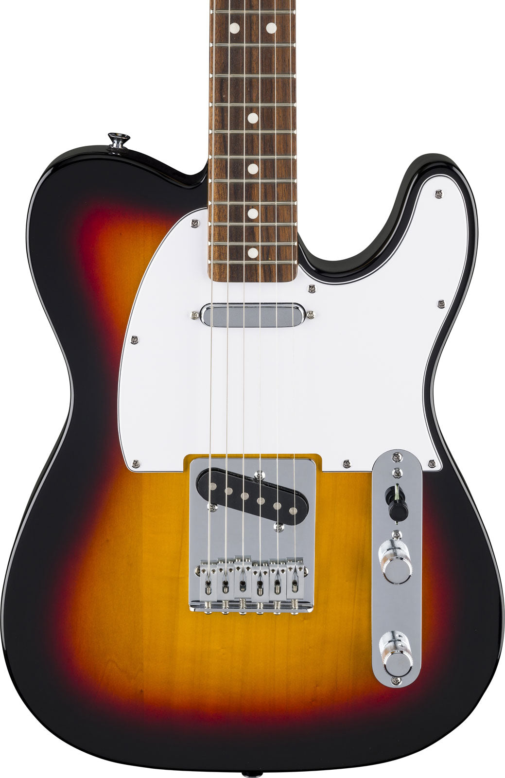 Standard Telecaster LRL Witte slagplaat 3-kleuren-Sunburst