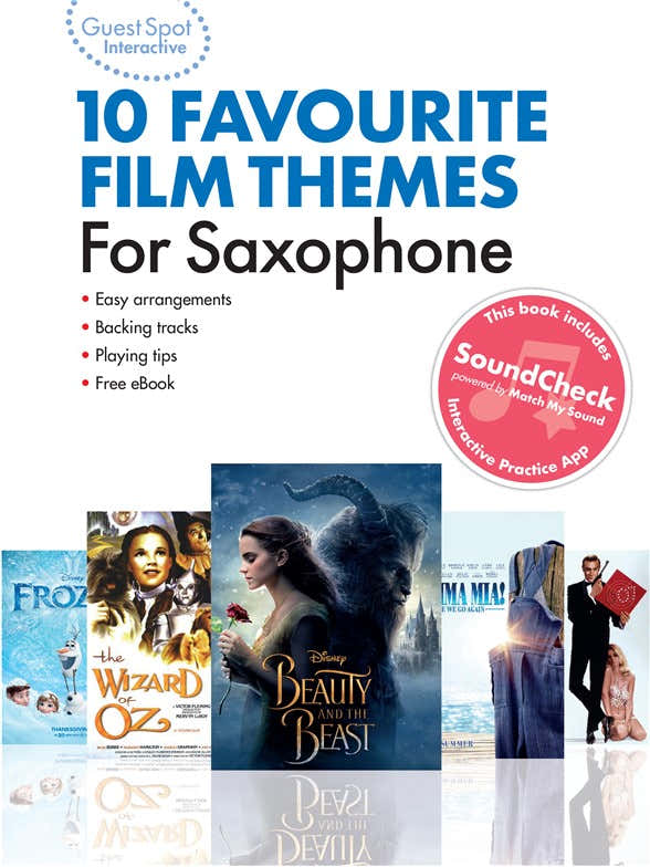 Guest Spot Interactief - 10 favoriete filmthema's voor saxofoon