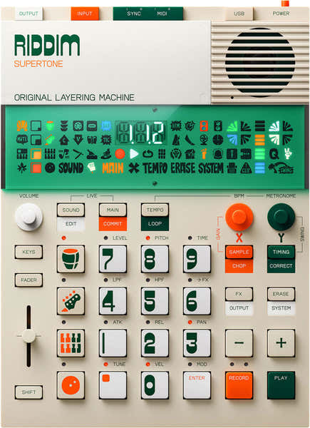 Teenage Engineering EP-40 Riddim Supertone Stock B