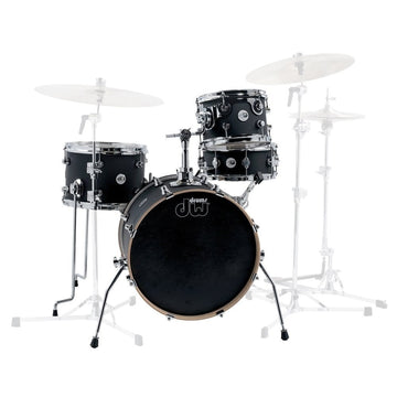Design Jazz 18" Zwart satijn