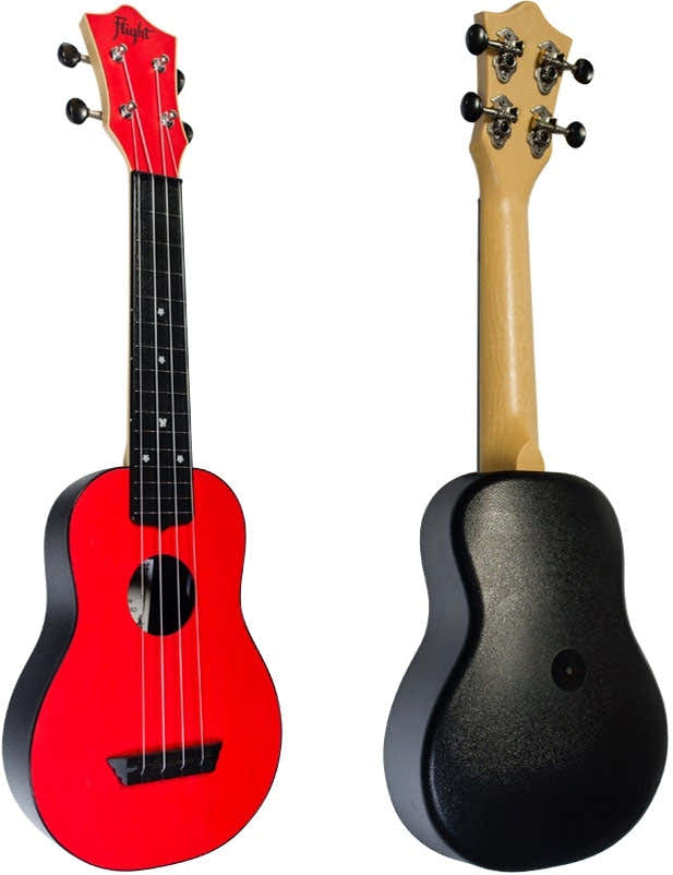 Flight: TUS35 ABS Travel Ukulele - Red