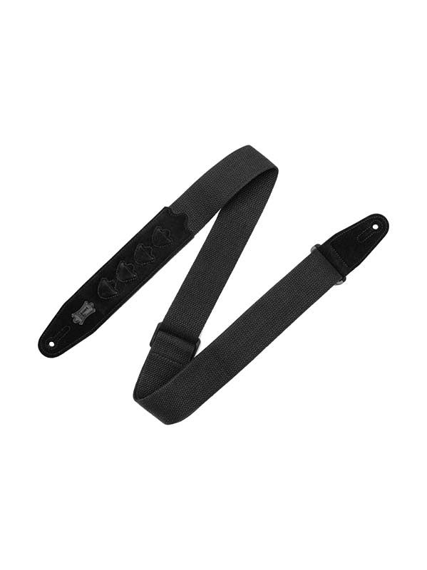 Coton avec 4 Portes Médiators 5 Cm - Black