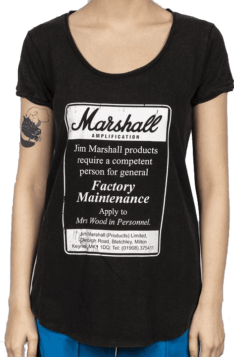 Marshall Personnel T-Shirt Women Xs