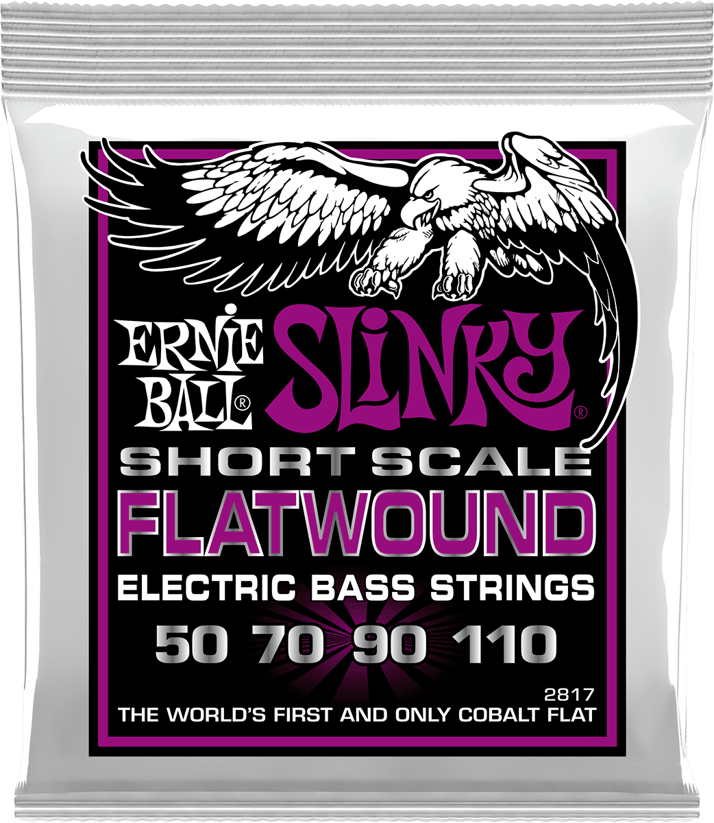 2817 POWER SLINKY FLATWOUND SHORT SCALE 55-110