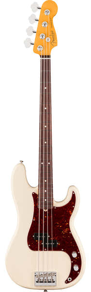 Fender Precision Bass American Professional, RW Olympisch Wit