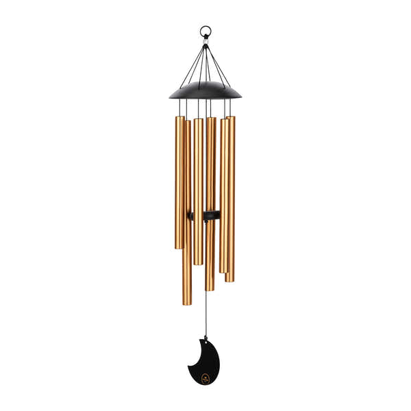 Chimes Sonic Energy Moon 32" Bronze