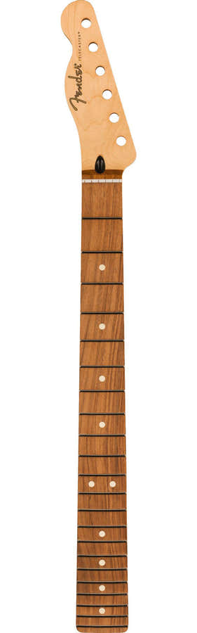 Player Tele Reverse Headstock Neck 22 Medium Jumbo Frets Pau Ferro 9.5" Modern "C"